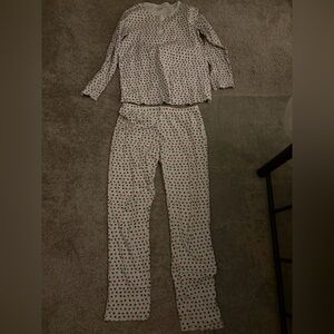 Roller Rabbit Green and Red Starry Night Anthropologie Pajama Set Small